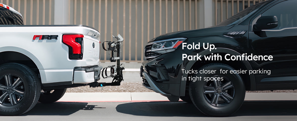Young Pro 4148 | 200 lbs 2-Bike Hitch Rack with Ramp