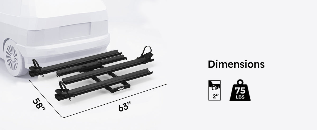 Young Pro 4209 | 200 lbs E-Trike Hitch Rack