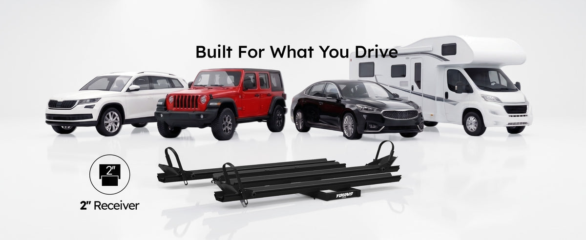 Young Pro 4209 | 200 lbs E-Trike Hitch Rack